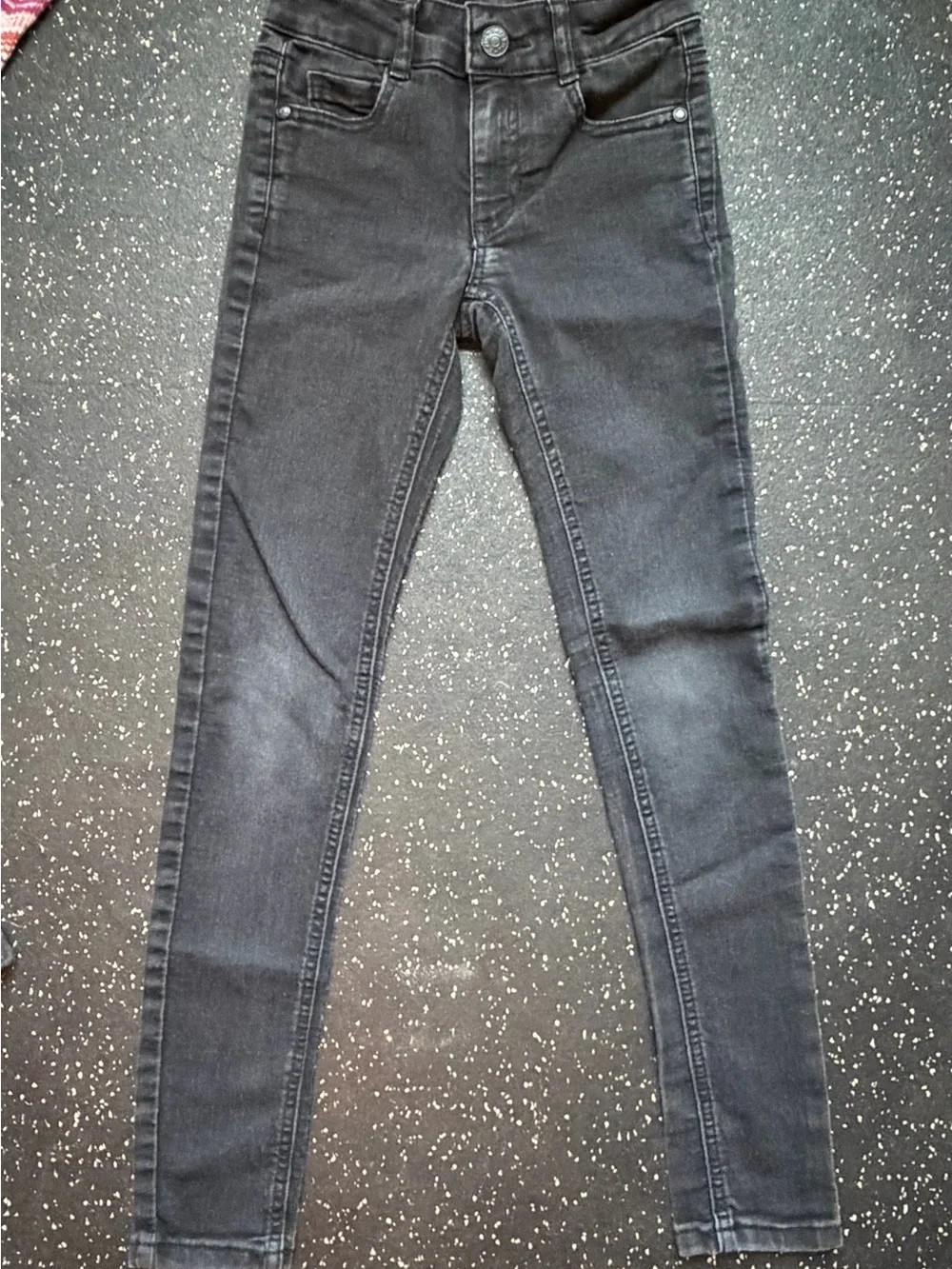 Girls Art Class Size 8 Top & Epic Threads Size 7 Black Slim Jeans Outfit Set